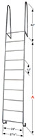 Walk-Thru Dock Ladder
